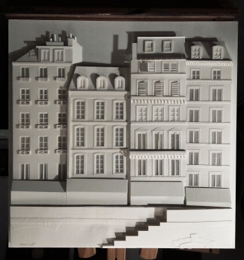 Paris II, 50 x 50cms